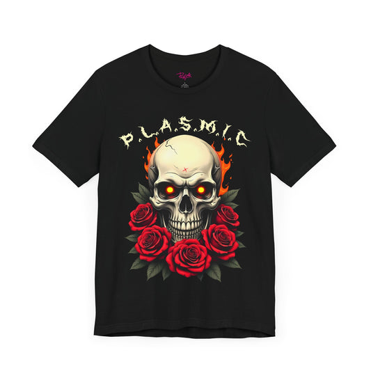 Death Kiss - Skull & Roses T-Shirt