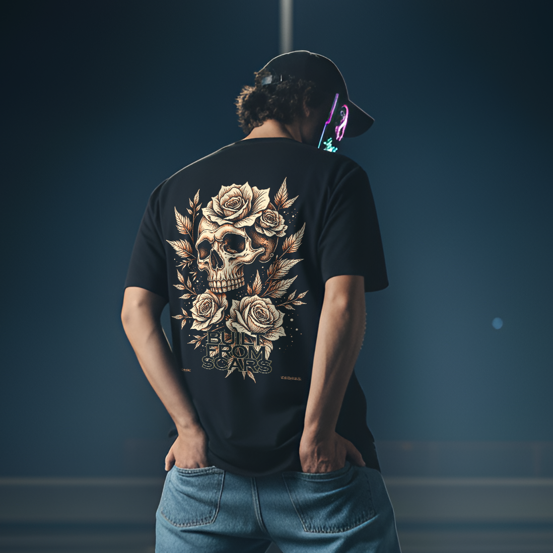 Built From Scars - Oversized T-Shirt