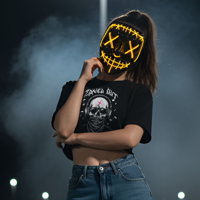 Zoned Out - Crop Top